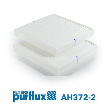 PURFLUX Filtro, ar do habitáculo AH372-2 Filtro do habitáculo PURFLUX BMW Série 1 AH372-2