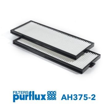 PURFLUX Interieurfilter AH375-2 prijs Cabinefilter Hyundai LC AH375-2 PURFLUX