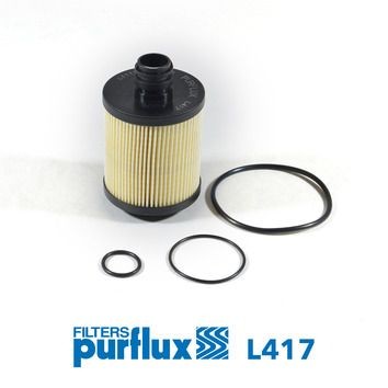 PURFLUX Õlifilter L417 Õlifilter PURFLUX 9-5 L417 odav