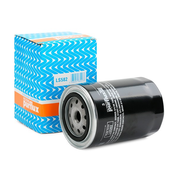 PURFLUX Öljynsuodatin LS582 LS582 PURFLUX Öljynsuodatin Lancia YPSILON hinta