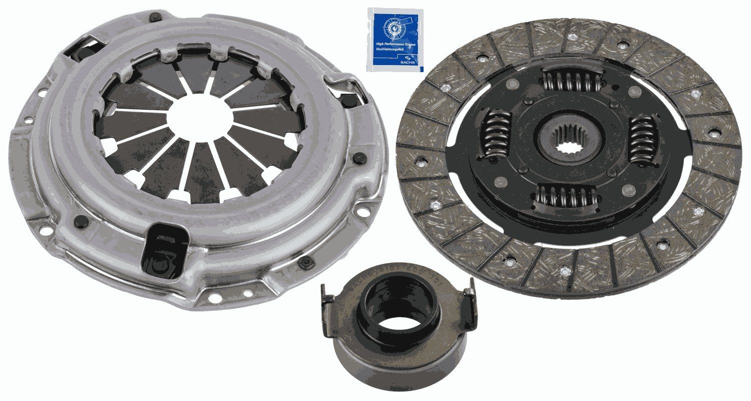 SACHS Kopplingssats 3000 845 601 3000 845 601 SACHS racing koppling HONDA CITY