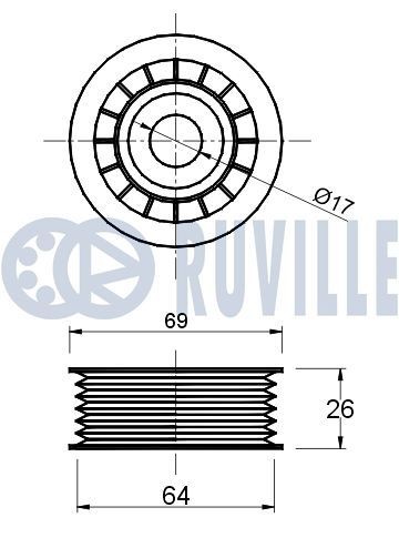 RUVILLE Ulożenie motora 325804 325804 Silentblok motora FIAT BRAVO RUVILLE