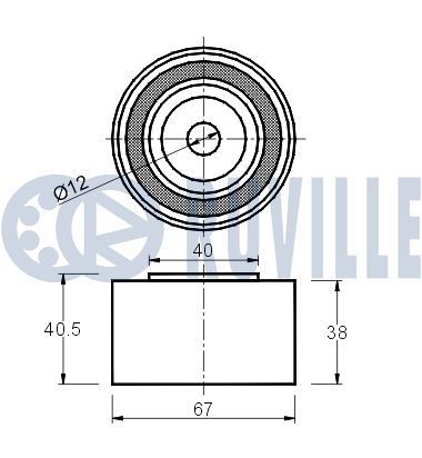 RUVILLE Ruota dentata, Albero a camme 3453050 3453050 RUVILLE Ruota dentata albero a camme prezzo