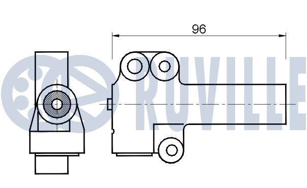 RUVILLE Jakoketju 3484004 3484004 RUVILLE Jakoketju Hyundai GETZ hinta