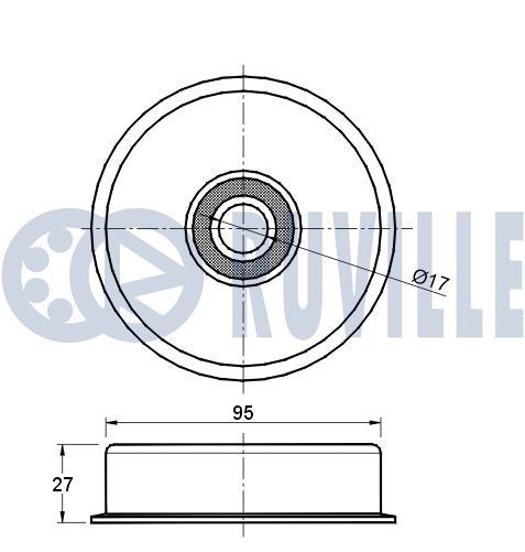 RUVILLE Rozvodová reťaz 3486006 3486006 Riadiaca retaz RUVILLE SUBARU BRZ