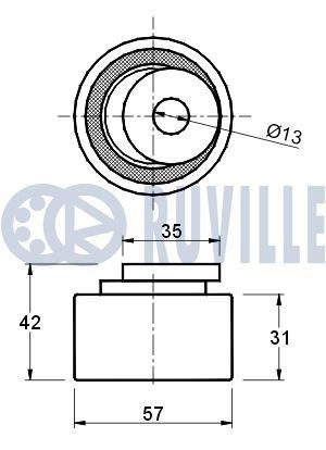 RUVILLE Supporto braccio oscillante 915123 Costo Silent block braccio oscillante RUVILLE SUZUKI 915123