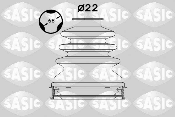 SASIC Faltenbalgsatz, Antriebswelle 1904027 1904027 SASIC Achsmanschettensatz IVECO Kosten
