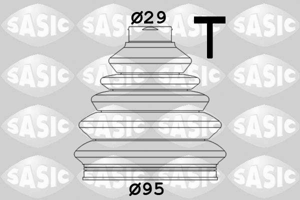 SASIC Putekļusargu komplekts, Piedziņas vārpsta 1906027 1906027 Pusass putekļu gumijas AUDI A7 SASIC
