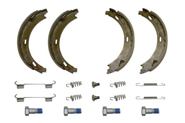 TRUCKTEC AUTOMOTIVE Piduriklotside komplekt, seisupidur 02.35.008 Piduriklotside komplekt seisupidur TRUCKTEC AUTOMOTIVE BMW 7. Seeria 02.35.008