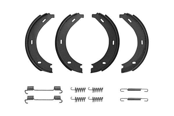 TRUCKTEC AUTOMOTIVE Piduriklotside komplekt, seisupidur 02.35.046 02.35.046 Piduriklotside seisupidur TRUCKTEC AUTOMOTIVE BMW 7. Seeria