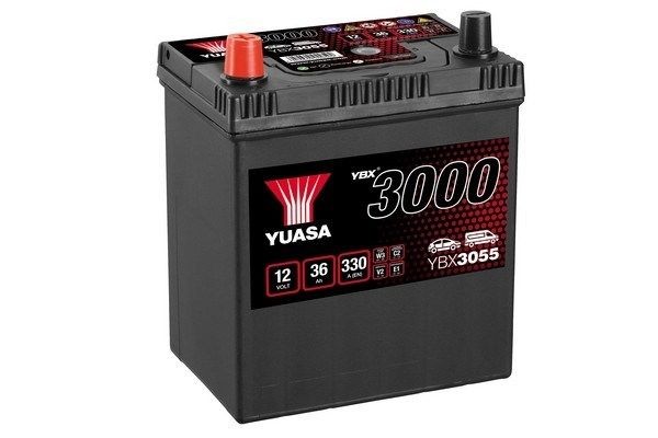 Accu YUASA YBX3055 YUASA YBX3000 YBX3055: Autobatterijen Daewoo MATIZ 2011