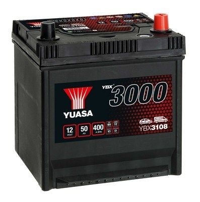 Batterie YUASA YBX3108 YUASA YBX3000 YBX3108: Batterie Start & Stop Kia NIRO 2022