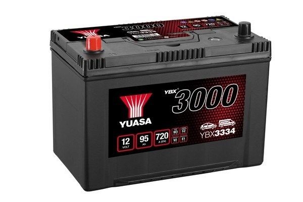 YUASA Batteria YBX3334 YBX3334 YBX3000 costo Batteria PEUGEOT PARTNER YUASA