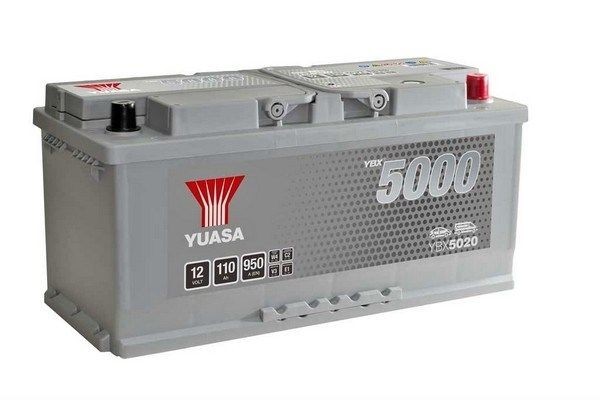 YUASA Accu YBX5020 YBX5020 YUASA YBX5000 Autobatterij