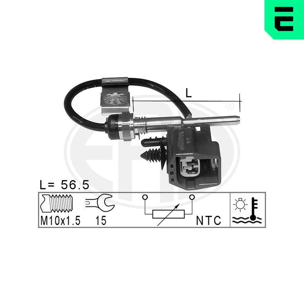 ERA Sensor, kylmedietemperatur 330792 ERA 330792 Kylvätsketemperatur sensor Jaguar F-Pace X761