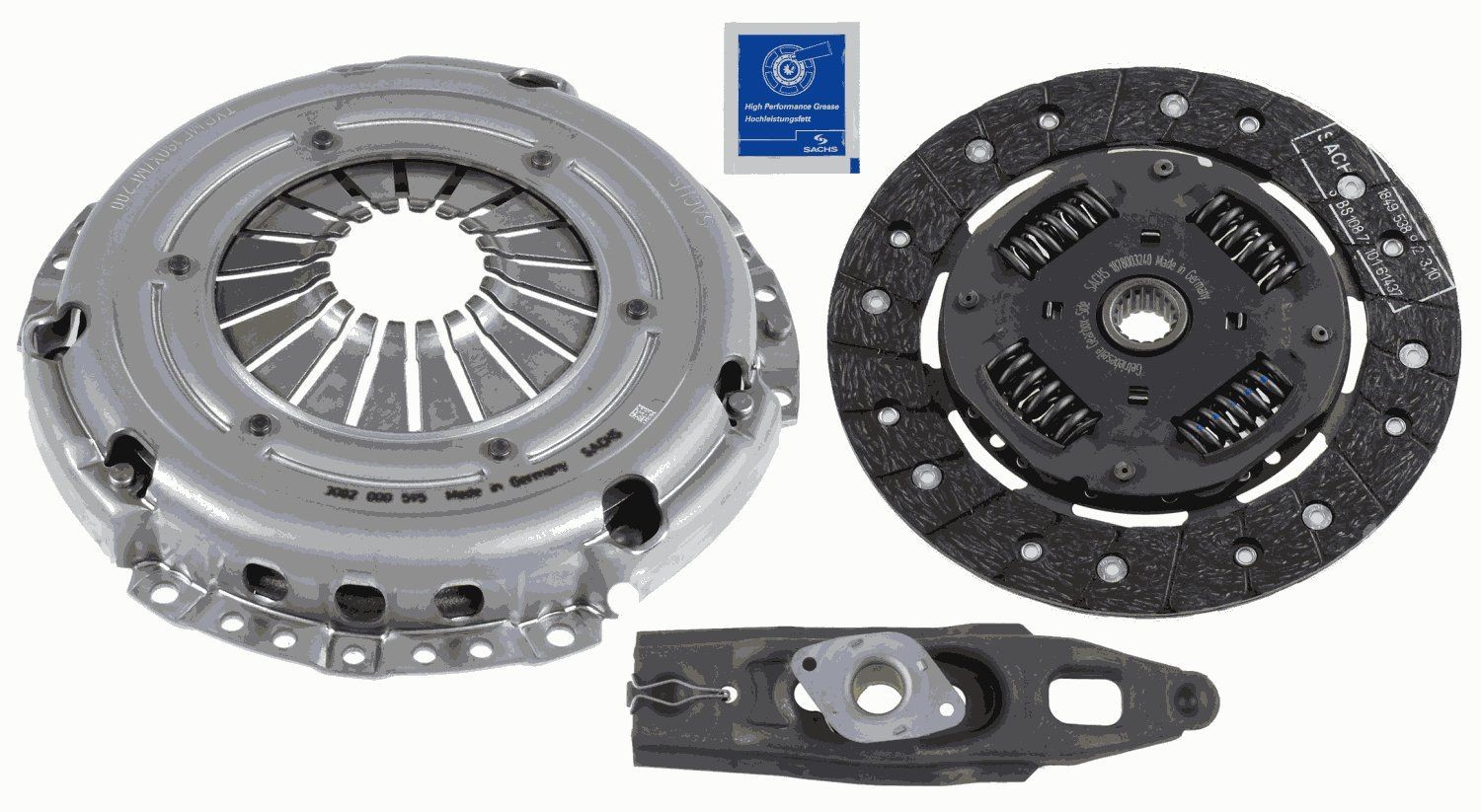 SACHS Koppelingsset 3000 951 038 SACHS 3000 951 038 Koppelingsset