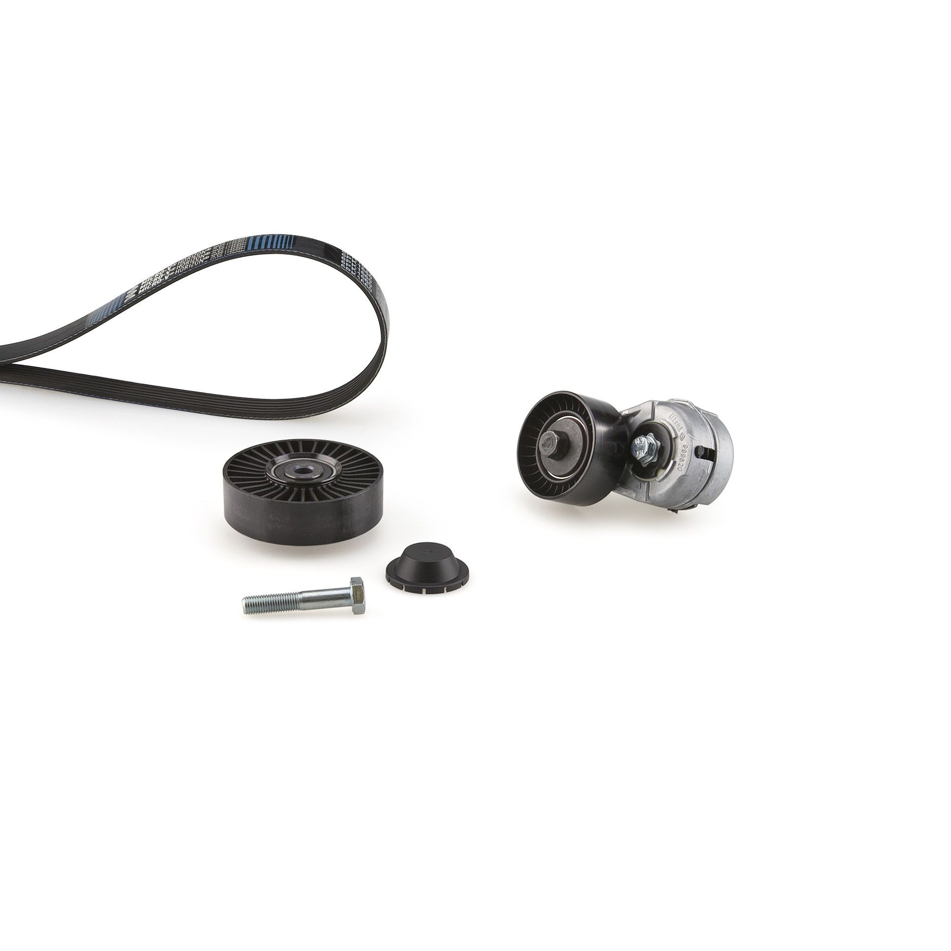 Jogo de correias trapezoidais estriadas GATES K016PK1840 GATES Micro-V Kit K016PK1840 Correia estriada ALFA ROMEO GT 2006