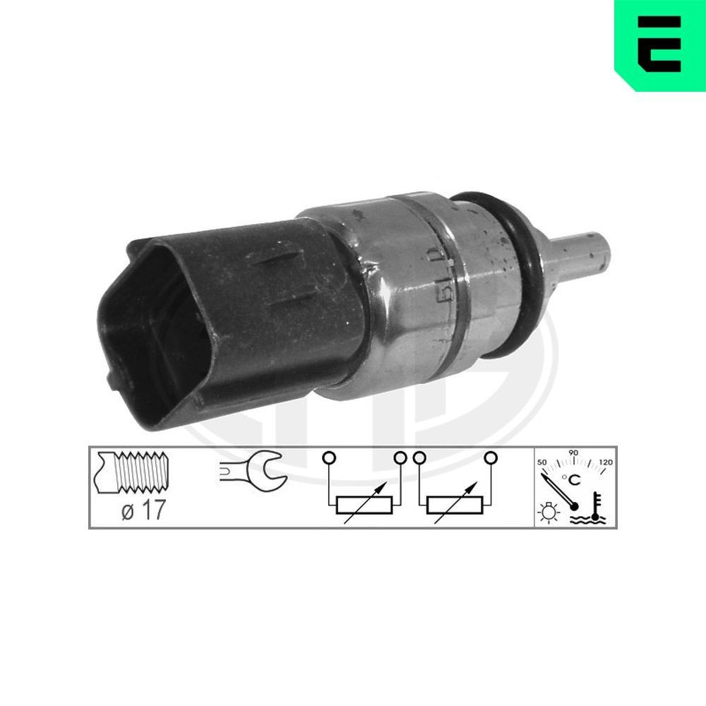 Devējs, Dzesēšanas šķidruma temperatūra ERA 330582 ERA 330582 Temperatūras sensors CHEVROLET AVEO 2007