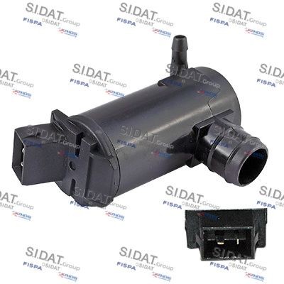 SIDAT Spolvätskepump, fönster 5.5136 5.5136 SIDAT spolarpump Ford FIESTA