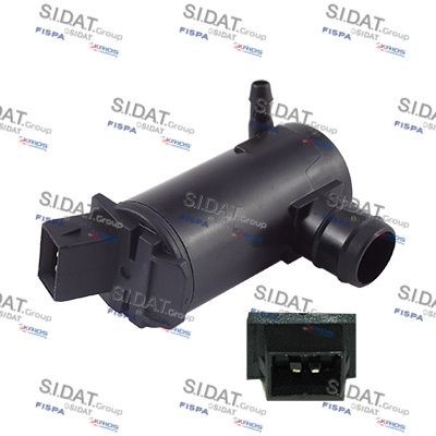 SIDAT Water Pump, window cleaning 5.5135 5.5135 SIDAT screen wash pump for PORSCHE