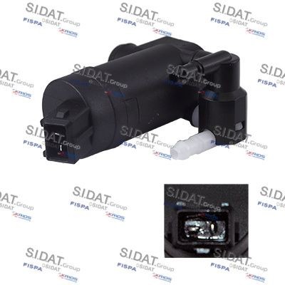 SIDAT Vandpumpe, rudevisker / vasker 5.5105 Viskerpumpe SIDAT Honda STREAM 5.5105