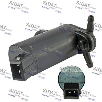 SIDAT Pompa acqua lavaggio, Pulizia cristalli 5.5118 5.5118 costo Pompa tergicristalli SKODA YETI SIDAT