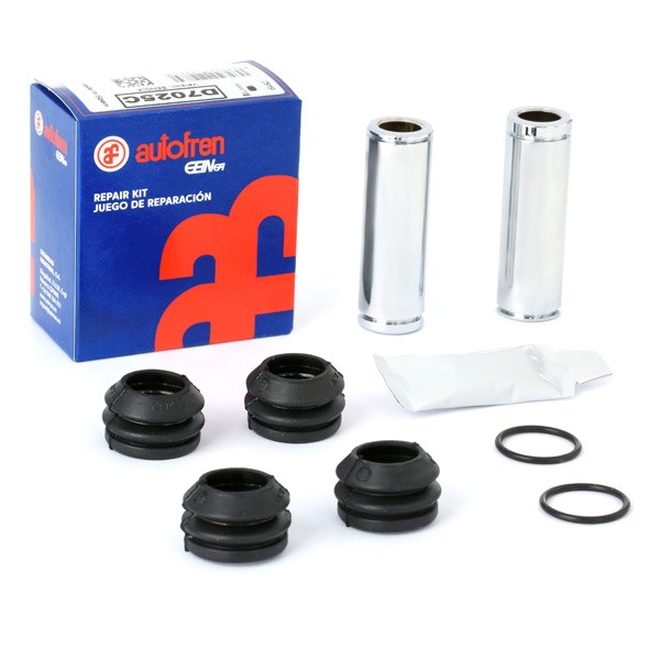 AUTOFREN SEINSA Jogo de casquilhos de guia, pinça de travão D7025C AUTOFREN SEINSA D7025C Kit de reparação pinças de travão Clio 2 a um preço acessível