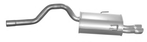 VEGAZ Koncový tlmič výfuku RS-496 VEGAZ RS-496 Koncový tlmič výfuku