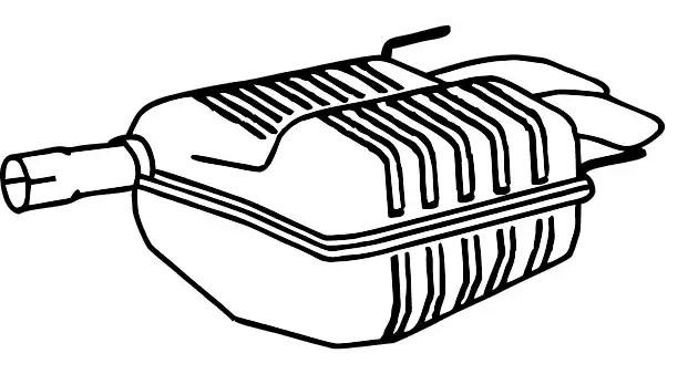 VEGAZ Takaäänenvaimentaja SBS-59 VEGAZ SBS-59 Takaäänenvaimentaja