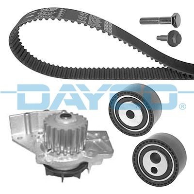 DAYCO Kamremssats med vattenpump KTBWP5890 DAYCO KTBWP5890 Kamremssats med vattenpump SUZUKI Grand Vitara I SUV (FT, HT) 2.7 4x4 (JA 627) 177 hk 2003