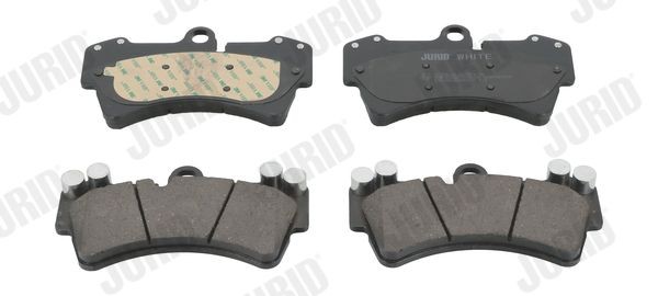 Pastilhas de travão JURID 573282JC JURID 573282JC Pastilhas AUDI Q7 2012