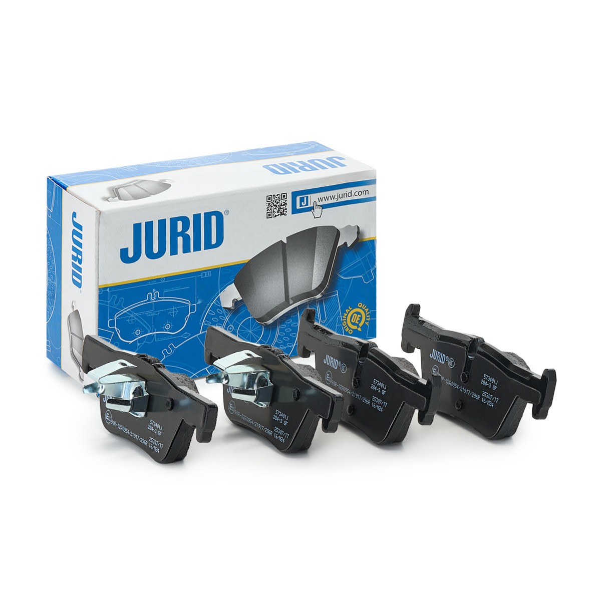 JURID Plaquettes de frein 573401J 573401J Plaquettes de frein BMW X6 JURID