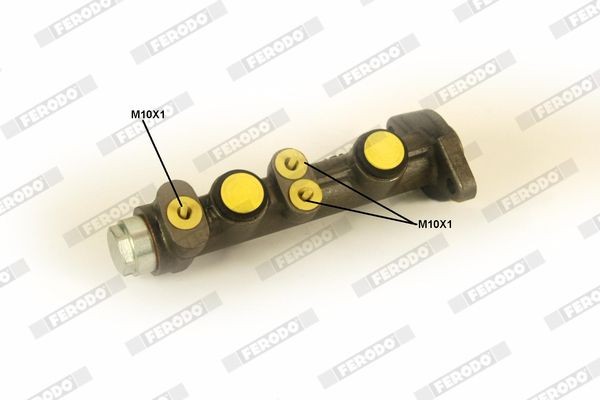 FERODO Hovedbremsesylinder FHM1000 FHM1000 Hovedsylinder LANCIA MUSA FERODO