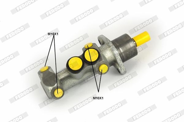Hlavný brzdový válec FERODO FHM662 FERODO FHM662 Hlavný brzdový válec FIAT BRAVA 2002