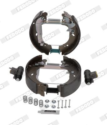 FERODO Bremsesæt, trommelbremser FMK556 FERODO FMK556 Bremsesæt, trommelbremser RENAULT Master II Van 2.5 dCi 120 115 HK 2007