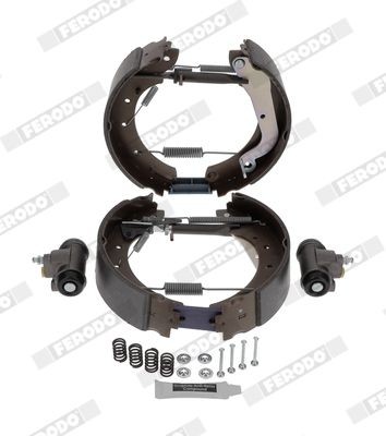 FERODO Trumbromssats FMK562 Cherry N12 Bromssats, trumbroms FERODO FMK562