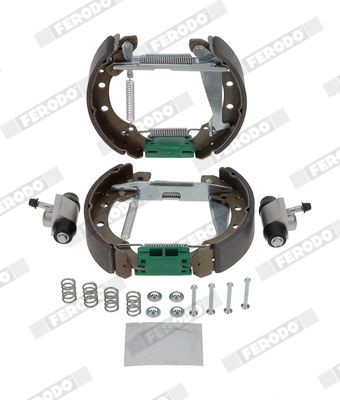 FERODO Bremsesæt, trommelbremser FMK566 FERODO FMK566 originale Skoda Fabia 6y Sedan Bremsesæt, trommelbremser hvad koster