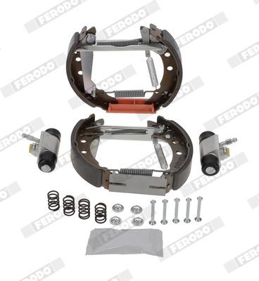 Jogo de travões, travões de tambor FERODO FMK586 FERODO MAXI KIT FMK586: Kit freio a tambor Seat IBIZA 1999