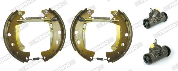 FERODO Bremsesæt, trommelbremser FMK602 pris Tromlebremser Peugeot _04C_ FMK602 FERODO