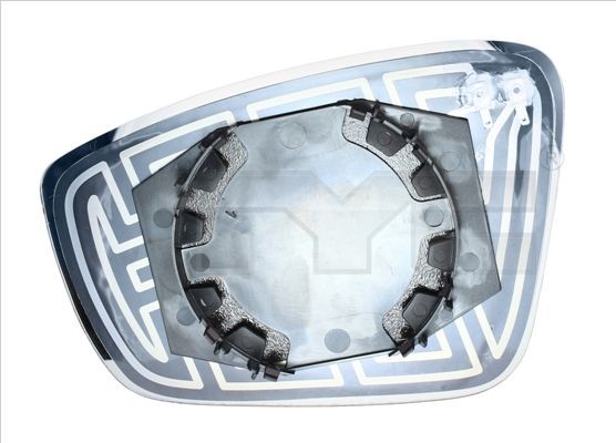 Speilglass, ytterspeil TYC 337-0225-1 TYC 337-0225-1 Speilglass foran venstre høyre Seat Mii 2018