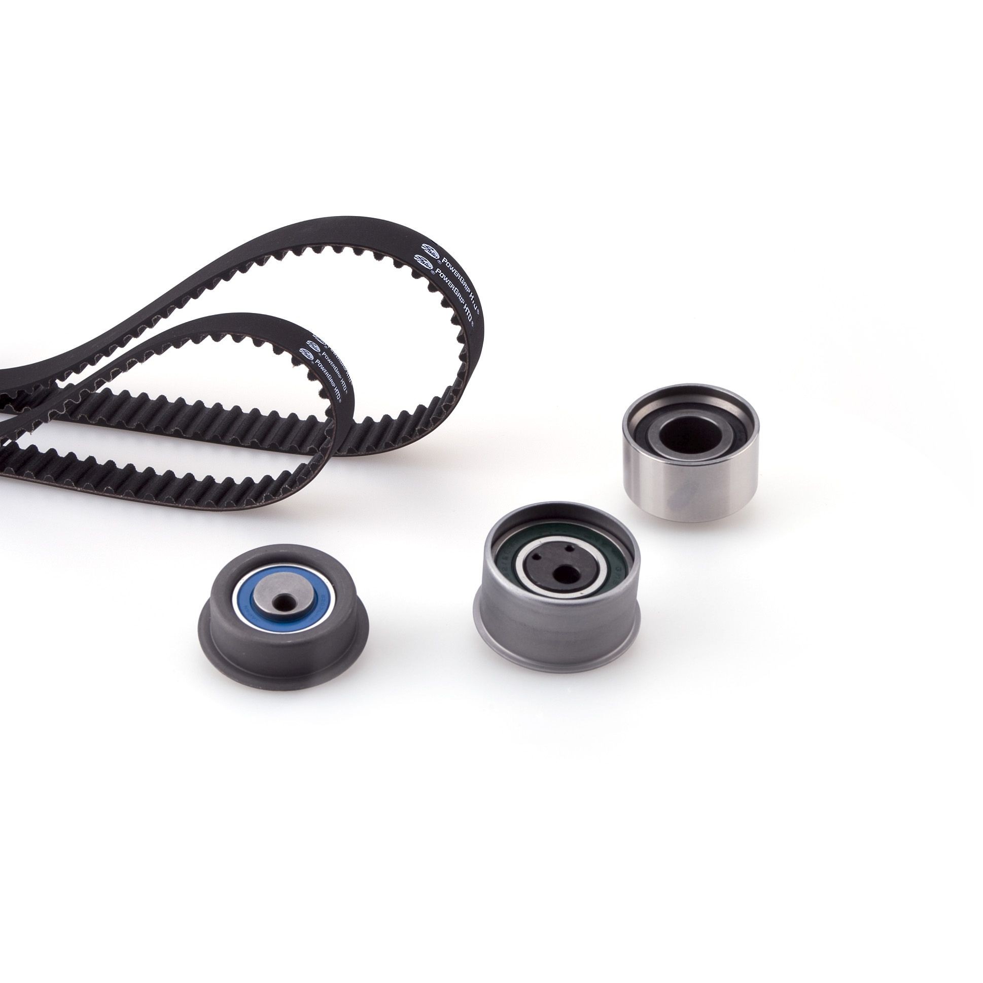 Zahnriemensatz GATES K015255XS GATES PowerGrip K015255XS: Zahnriemenwechsel-Set Mitsubishi COLT 2004