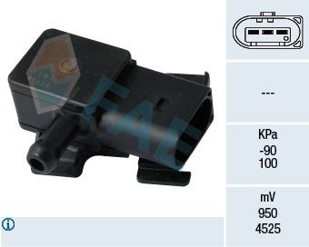 FAE Sensore, Pressione gas scarico 16102 prezzo Sensore DPF BMW E83 16102 FAE