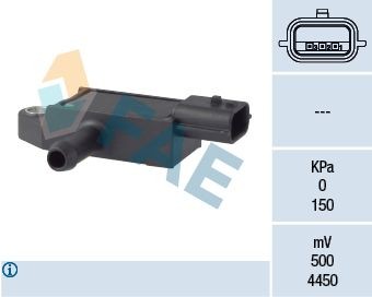 FAE Avgastrycksensor 16113 HONDA tryckgivare partikelfilter FAE 16113