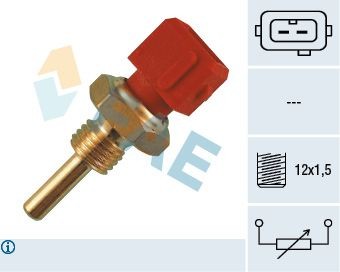 FAE Temperatuursensor 33080 33080 Koelvloeistof temperatuur sensor FAE NISSAN NAVARA