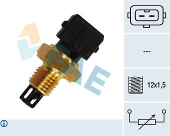 Sensor, innsugningsluft temperatur FAE 33160 FAE 33160 Sensor innsugningsluft temperatur SEAT IBIZA 1999
