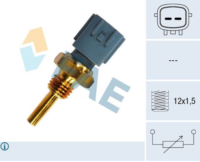 FAE Andur, Jahutusvedeliku temp. 33460 Jahutusvedeliku temperatuuri andur FAE Opel VIVARO 33460