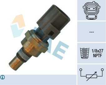 FAE Sensor, sylindertopp temperatur 33750 33750 Kjølevæsketemperatursensor FORD USA EDGE FAE