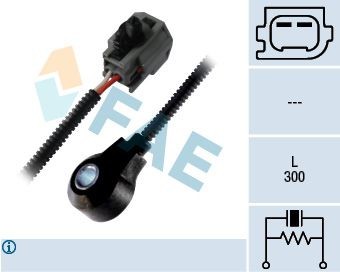 FAE Capteur de cliquetis 60232 60232 Capteur de cognement FORD TRANSIT CONNECT FAE