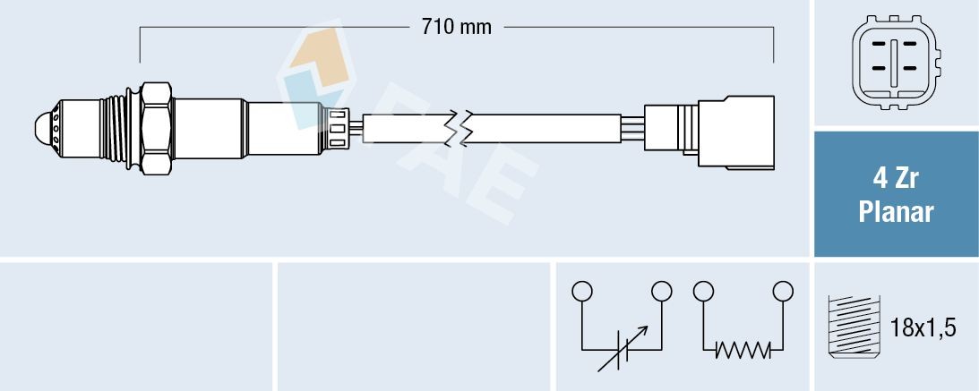 FAE Lambda andur 77311 77311 FAE Lambda andur Toyota odav
