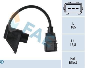 FAE Αισθητήρας, θέση εκκεντροφ. άξονα 79235 79235 Αισθητήρας εκκεντροφόρου FAE OPEL CORSA